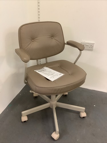 Ikea alefjall brown leather - brown,