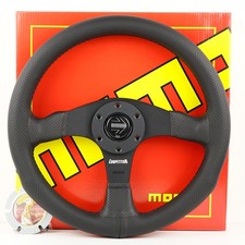 MOMO Competition 340mm Perforated Leather Racing Car Sport Steering Wheel