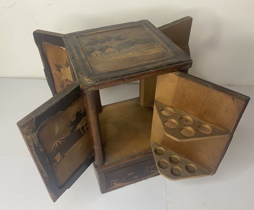 Small vintage japanese wooden - vintage,