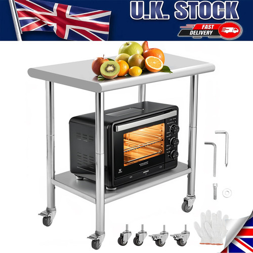 Stainless steel table with - stainless,