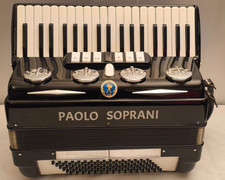 PAOLO SOPRANI ACCORDION 96/3 A DREAM FROM ITALY SERVICE NEW; LOOK
