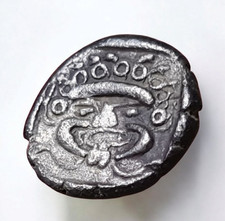 Coin, Troas (Troy Region), Abydos, 480-450 BC, Genuine, Obol, AR, 0.9g, Approx 10.2mm