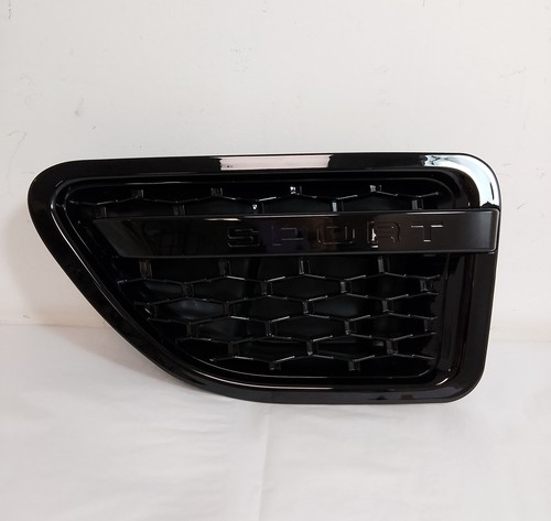Gloss black side vent - black, n/s