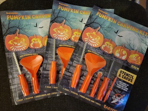 Pumpkin carving kit - 3,