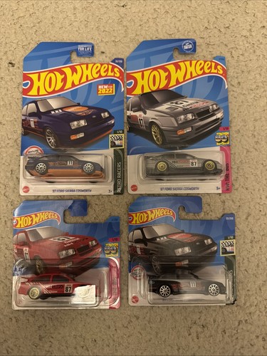 Hot wheels ford sierra - hot, 4