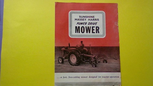 Vintage massey harris v - /, h.