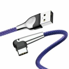 Sharp-Bird Mobile Games Cable for USB Type-C Purple - 1M