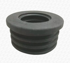 55mm x 32mm Rubber Soil Pipe Boss Adaptor Reducer for Tees & Strap Bosses etc...