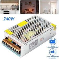 12V 20A 240W DC Universal Regulated Switching Power Supply AC to DC LED Driver