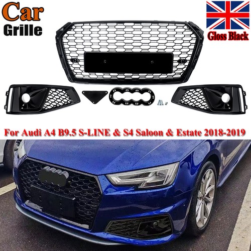 Front honeycomb grille rs4 - honeycomb,