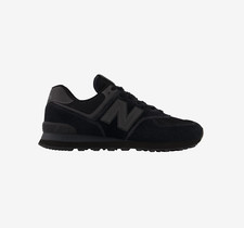 New Balance 574 Core Pack All Triple Black ML574EVE Size 7.5-13
