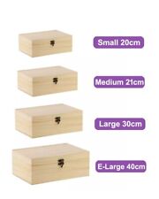 Natural Finish Wooden Storage