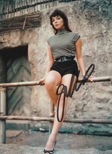 Joan Collins Hand Signed 7x5