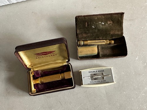 Antique vintage gillette - gillette, gold