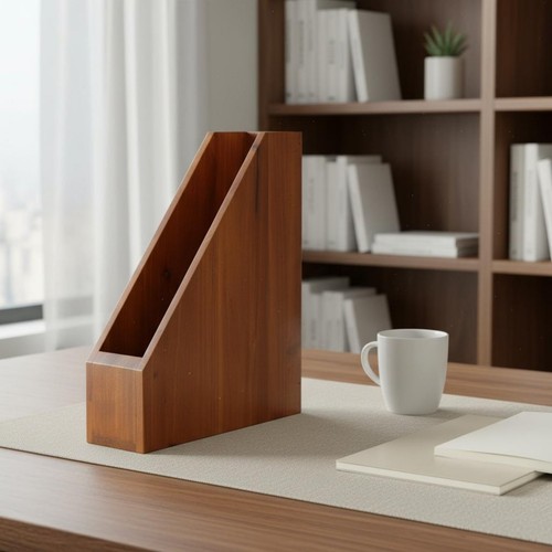 Solid wood bookshelf space - solid,