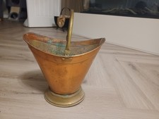 Vintage Copper Coal Scuttle