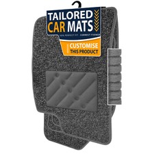 To fit Ford Granada MK3 1985-1994 Tailored Car Mats Anthracite [GRW]
