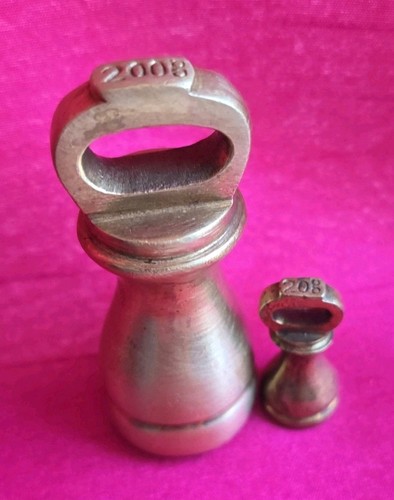 Two brass vintage - vintage, 200g
