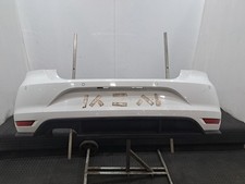 VW VOLKSWAGEN POLO GTI MK5 2014-2018 Hatch WHITE LC9A Rear Bumper OEM Genuine