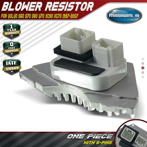 Heater blower motor - blower, resistor
