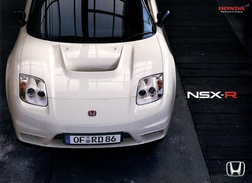 Catalog 2002 honda nsx r - 2002, nsx-r