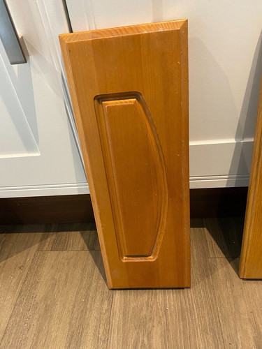 Solid pine curved top - top, kitchen