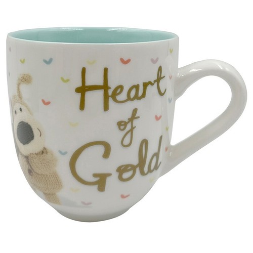 Boofle heart gold ceramic - boofle,