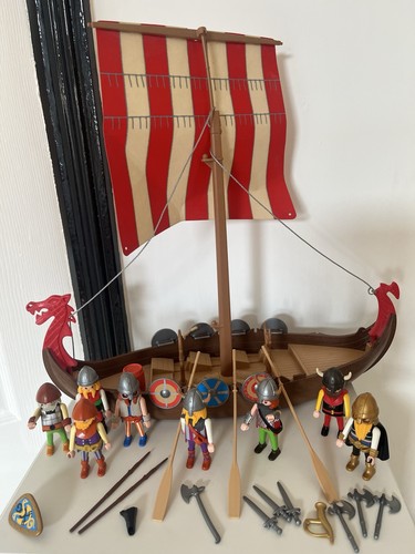 Playmobil 3150 viking longboat - viking,