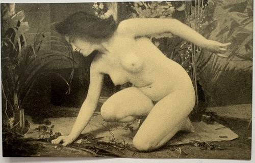 Vintage edwardian risque nude - vintage,