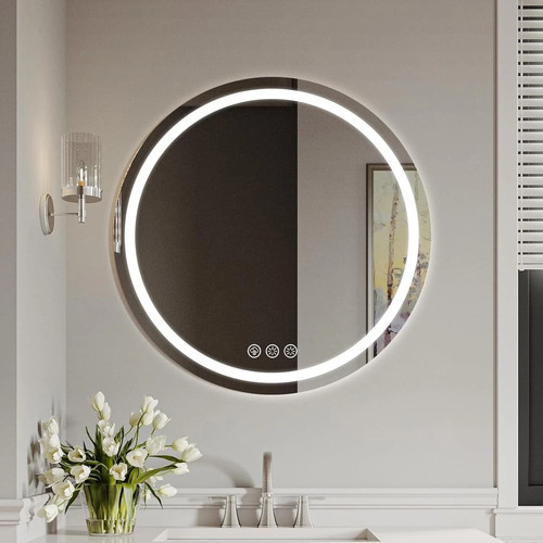 Led bathroom wall - bathroom, with