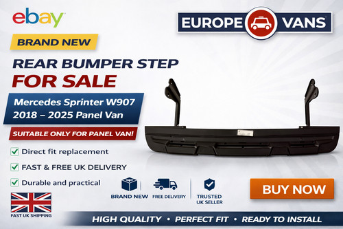 Sprinter rear metal - metal, step