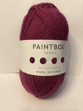 Paintbox aran yarn wool mix