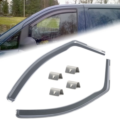 Window visor wind deflector - wind, w/
