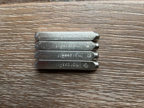 Four impressart metal - impressart, stamps