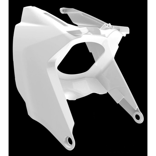 White polisport side cover for - white,