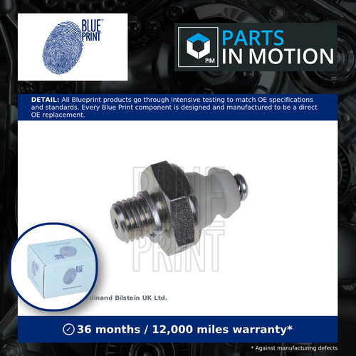 Oil pressure switch - pressure,