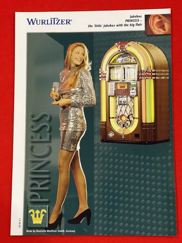 Wurlitzer princess jukebox - princess, cd
