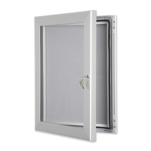 Silver outdoor lockable pin - silver,