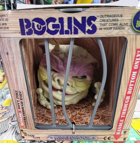 Tri action boglins king - boglins, drool