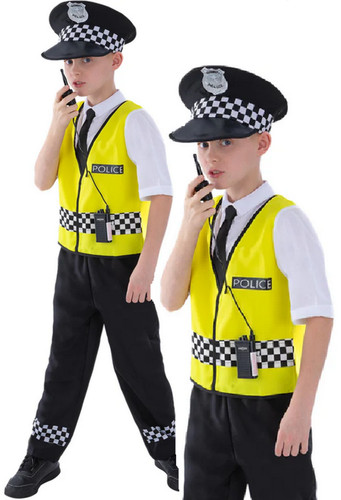 Police costume boys - costume,
