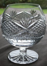 Tyrone  Crystal  SLIEVE DONARD   Brandy Balloon  - Stamped  - Ex Cond