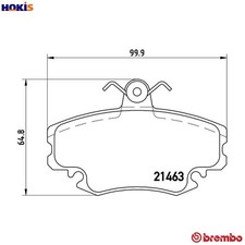 BRAKE PAD SET DISC BRAKE P 68