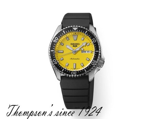 Seiko sports srpl87 yellow - seiko,