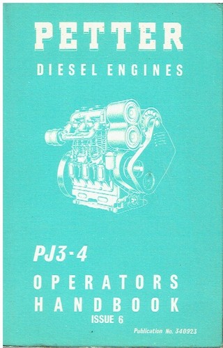 Petter pj3 pj4 series - petter, diesel