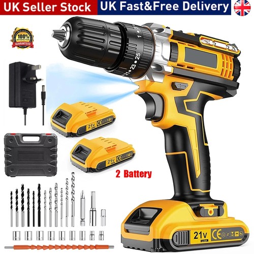 Battery 21v cordless drill - 21v,