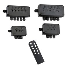 IP66 Outdoor Garden Pond Weatherproof Waterproof 13A Electric Switch Box Remote