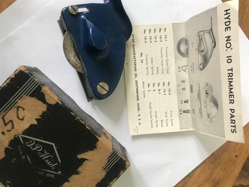 Vintage hyde mfg - hyde, mfg.
