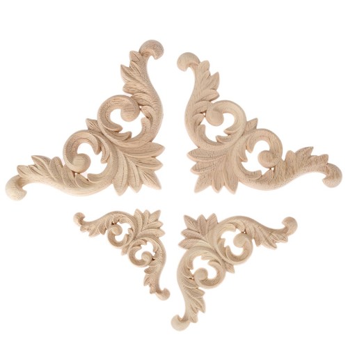Pcs wooden carved corner - wooden,