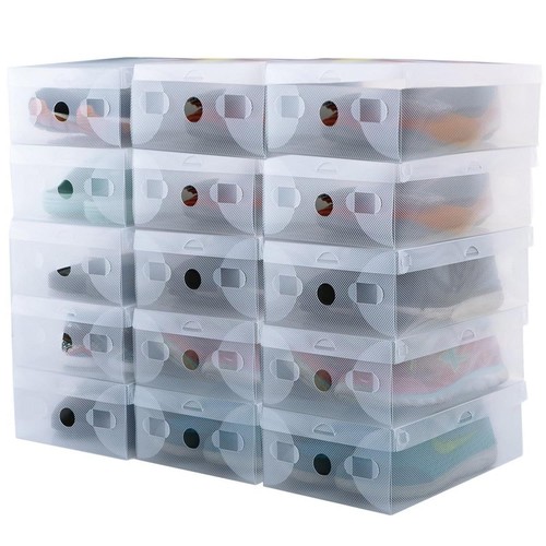 20x clear plastic shoe - plastic,