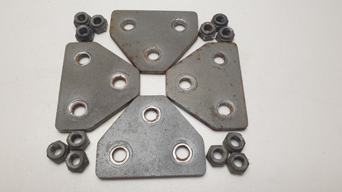 Ford capri door hinge - capri, plates